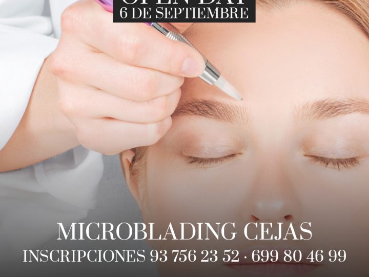 ¡6 Septiembre · Microblading Open Day!